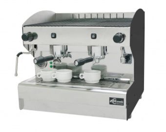 Кофемашина Acm Srl Rounder 2 GR Compatta NERO (ACMRD002CSN) полуавтоматическая с 2 группами – купить в Нижнем Новгороде по цене завода